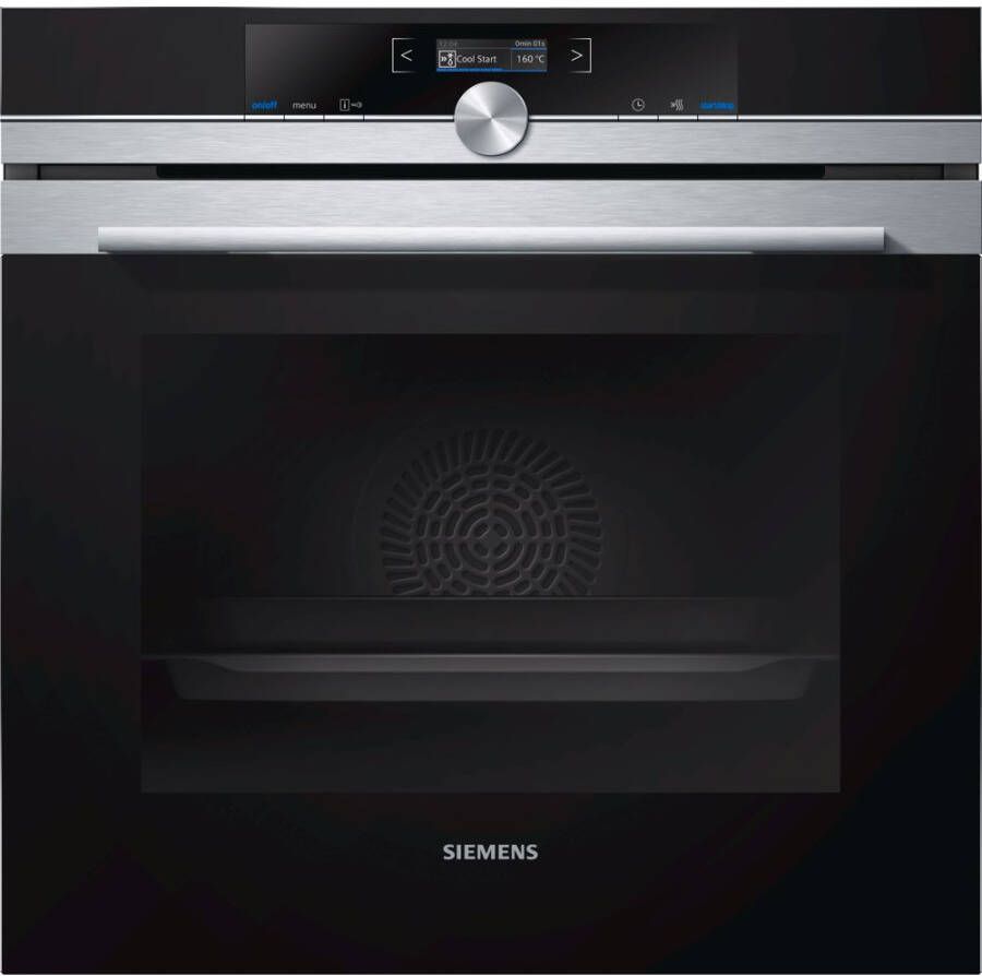 Siemens HB675GBS1 Multifunctionele oven inox A+ | Heteluchtovens | Keuken&Koken Microgolf&Ovens | HB675GBS1 - Foto 1