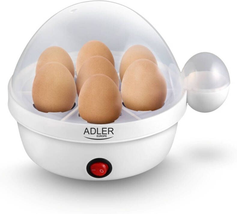 Adler Eierkoker electrisch Geschikt voor 7 eieren RVS - Foto 1