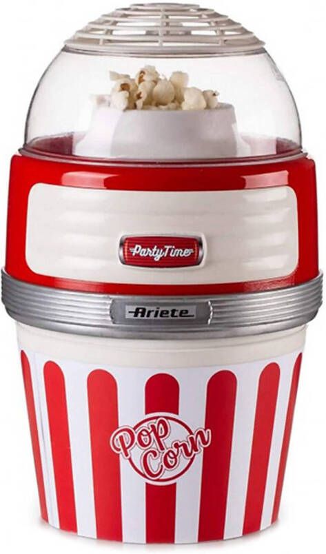 Ariete 2957 00 50's Style Popcornmachine 1100 Watt Bereidingstijd: 60 gram in 2 min rood