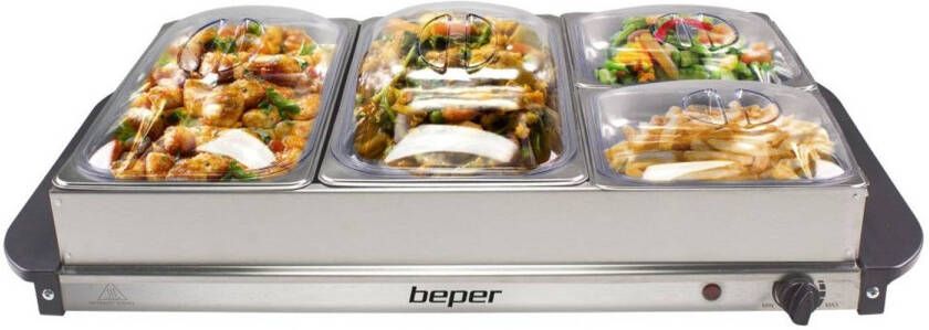 Beper P101TEM001 buffetwarmer warmhouder
