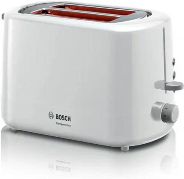 Bosch TAT3A111 broodrooster 2 snede(n) 800 W Wit