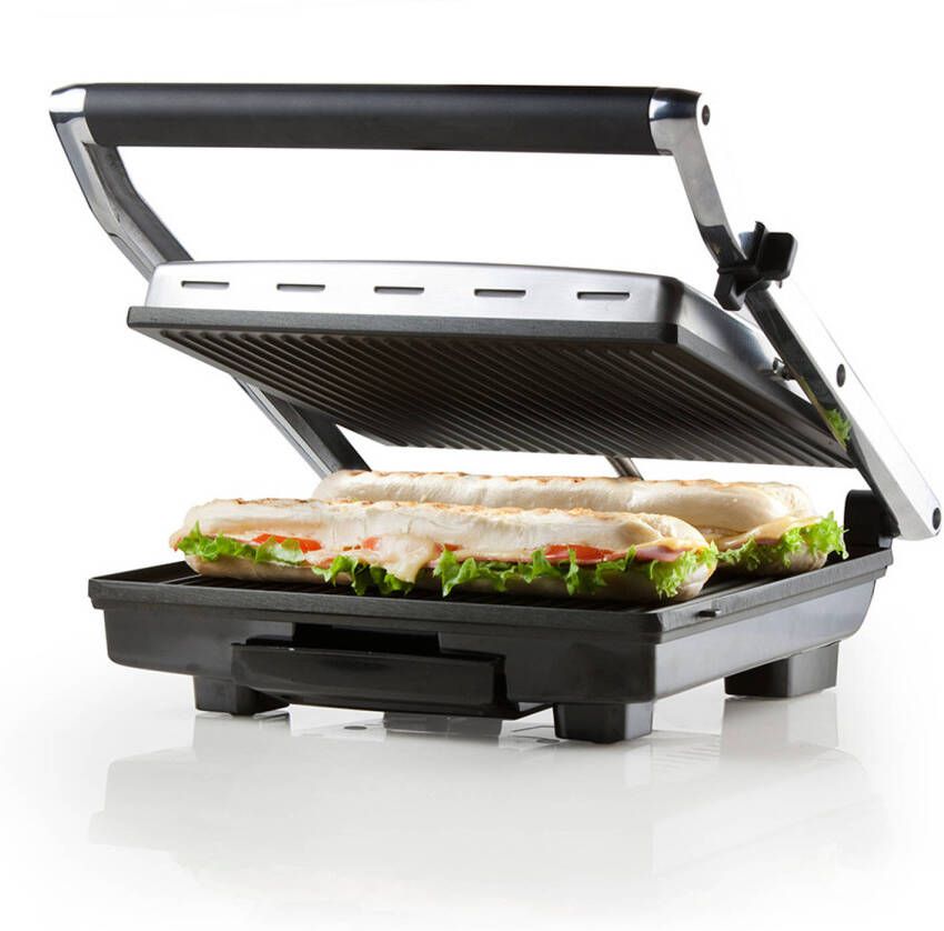 Domo DO9135G Multifunctionele contactgrill 2000W Roestvrij Staal - Foto 1
