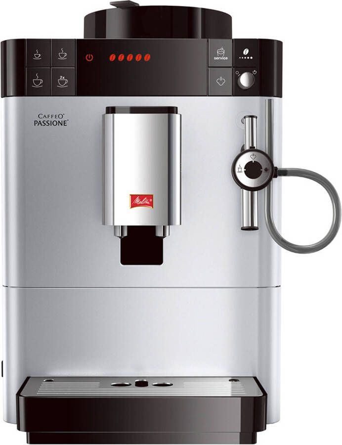 Melitta Volautomatisch koffiezetapparaat Passione One Touch F53 1-101 zilver Per kopje precies versgemalen Service-toets voor ontkalking & reiniging - Foto 1