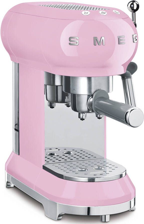 Smeg ECF01PKEU Roze | Espressomachines | Keuken&Koken Koffie&Ontbijt | 8017709266813 - Foto 1