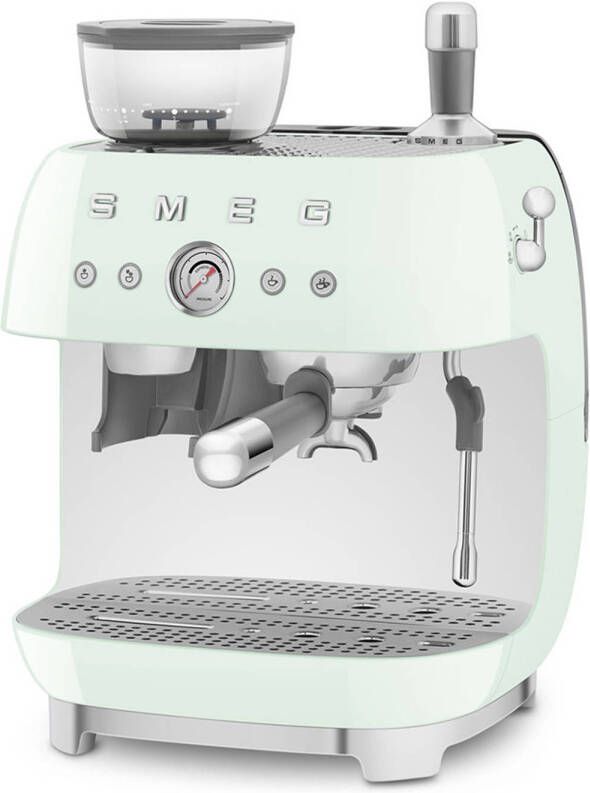 Smeg Espresso Pastelgroen EGF03PGEU | Espressomachines | Keuken&Koken Koffie&Ontbijt | 8017709329860 - Foto 1