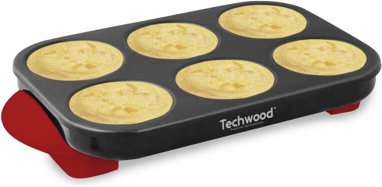 Techwood – Crêpe maker voor mini pannenkoeken – crêpes – pancakes – blini s - Foto 1