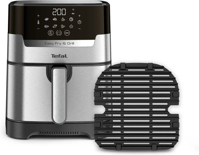 Tefal Friteuse EY505D Easy Fry & Grill Deluxe Hete lucht friteuse & grill digitaal display 4 2 liter 8 programma's - Foto 1
