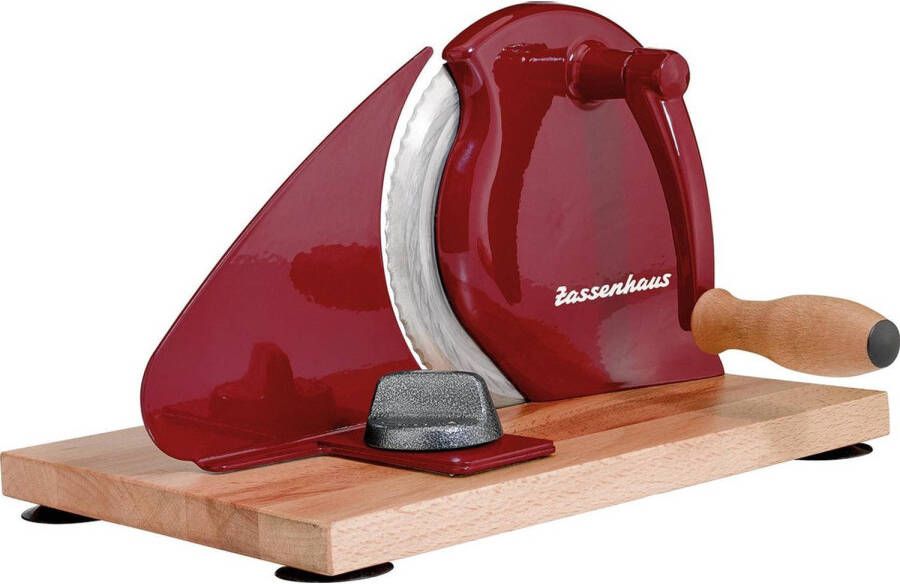 Zassenhaus broodsnijmachine handmatig rood (628721) - Foto 1