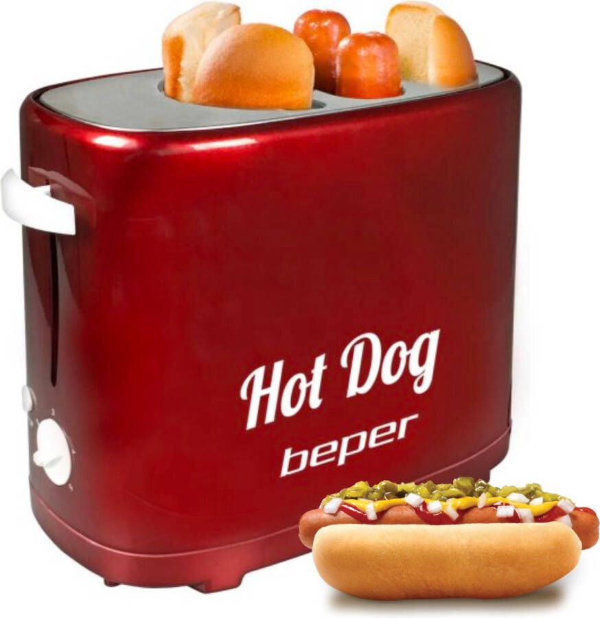 Beper BT.150Y Hotdog Maker Hotdog Machine Hotdog Grill Hotdog Cooker Hotdog Roller 750W - Foto 1