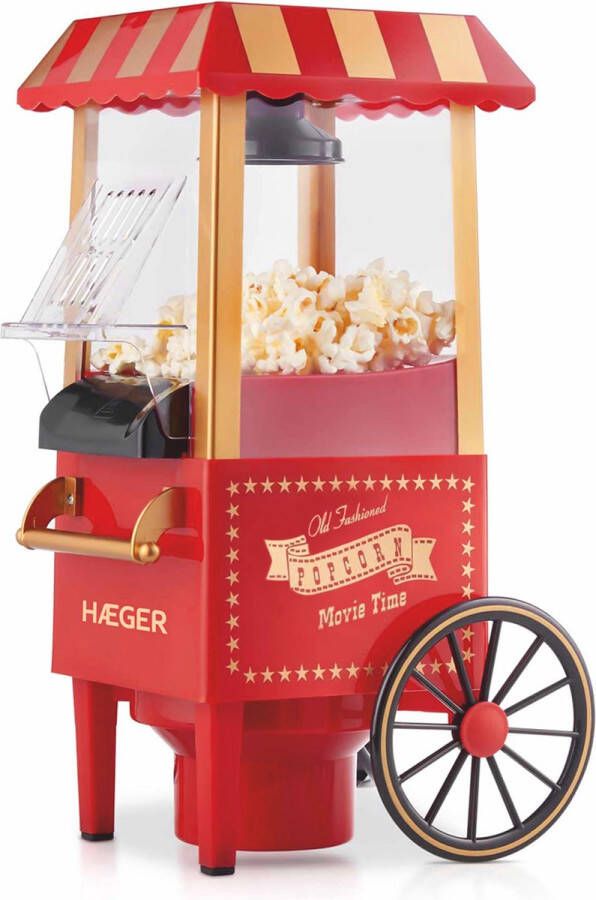 Haeger Popcorn maker POPPER 1200 W Rood - Foto 1