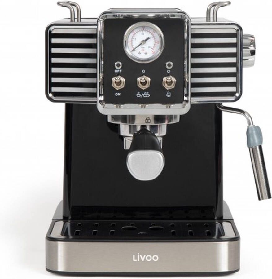 Livoo DOD174N koffiezetapparaat Half automatisch Espressomachine 1 5 l - Foto 1