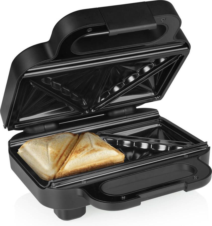 Princess 127007 Sandwichmaker Tosti apparaat voor 2 tosti s – Diep vullende platen- Tostiapparaat 800 Watt - Foto 1