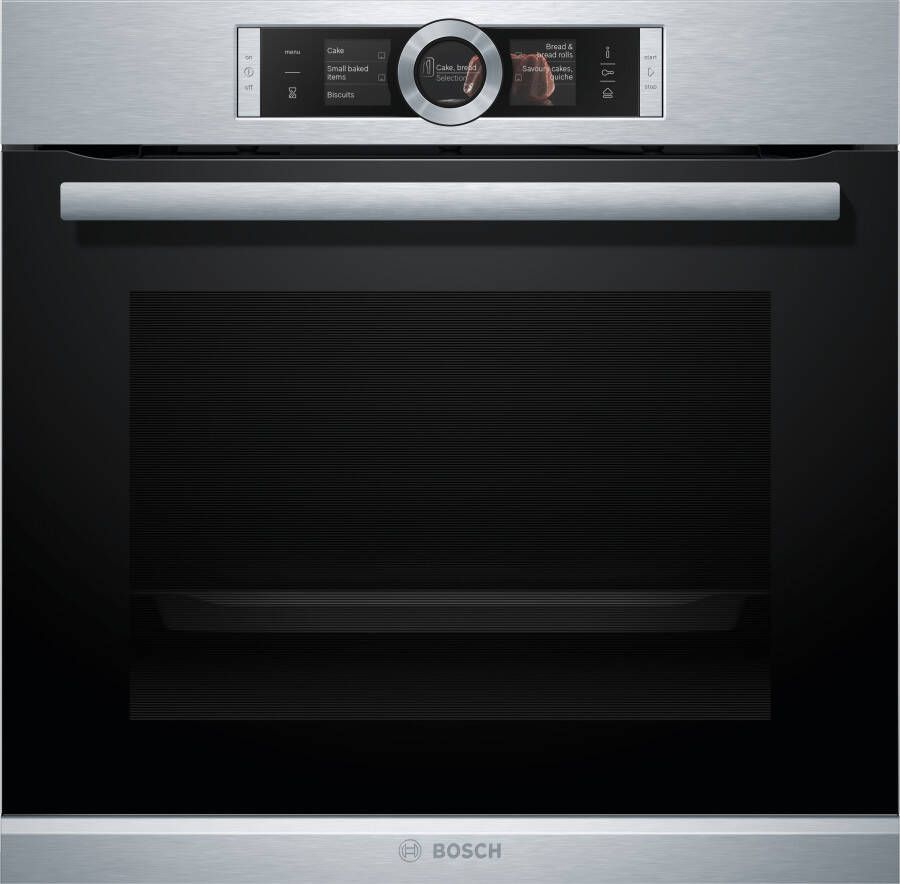 Bosch HSG636BS1 Serie 8 Inbouw oven met stoom - Foto 1