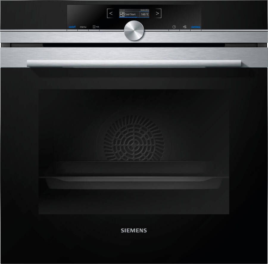 Siemens HB634GBS1 iQ700 Inbouw oven RVS Zwart - Foto 1