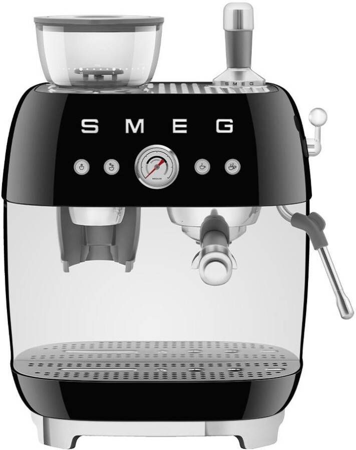 Smeg Espresso Zwart EGF03BLEU | Espressomachines | Keuken&Koken Koffie&Ontbijt | 8017709329846 - Foto 1
